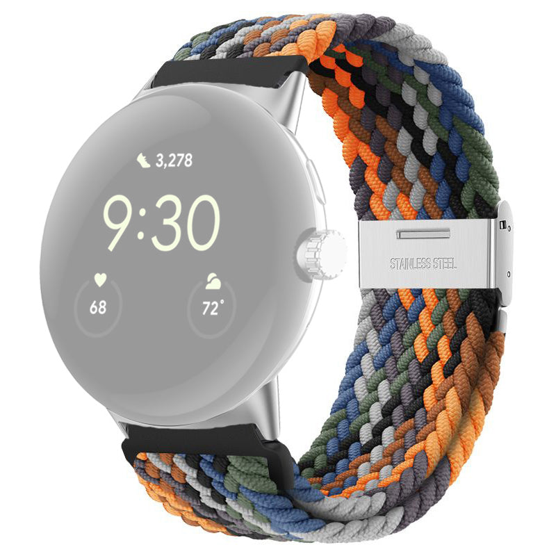 For Google Pixel Watch 2 Pixel Watch Buckle Design Nylon Watchband Smart Bracelet Adjustable Strap Breathable Band For Google Pixel Watch 2 Pixel Watch Buckle Design Nylon Watchband Smart Bracelet Adjustable Strap Breathable Band